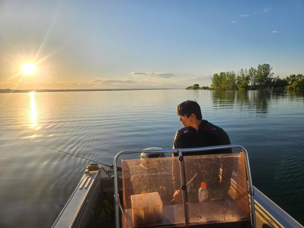 Three day wicked weekend guided fishing on Lake McGregor Alberta
