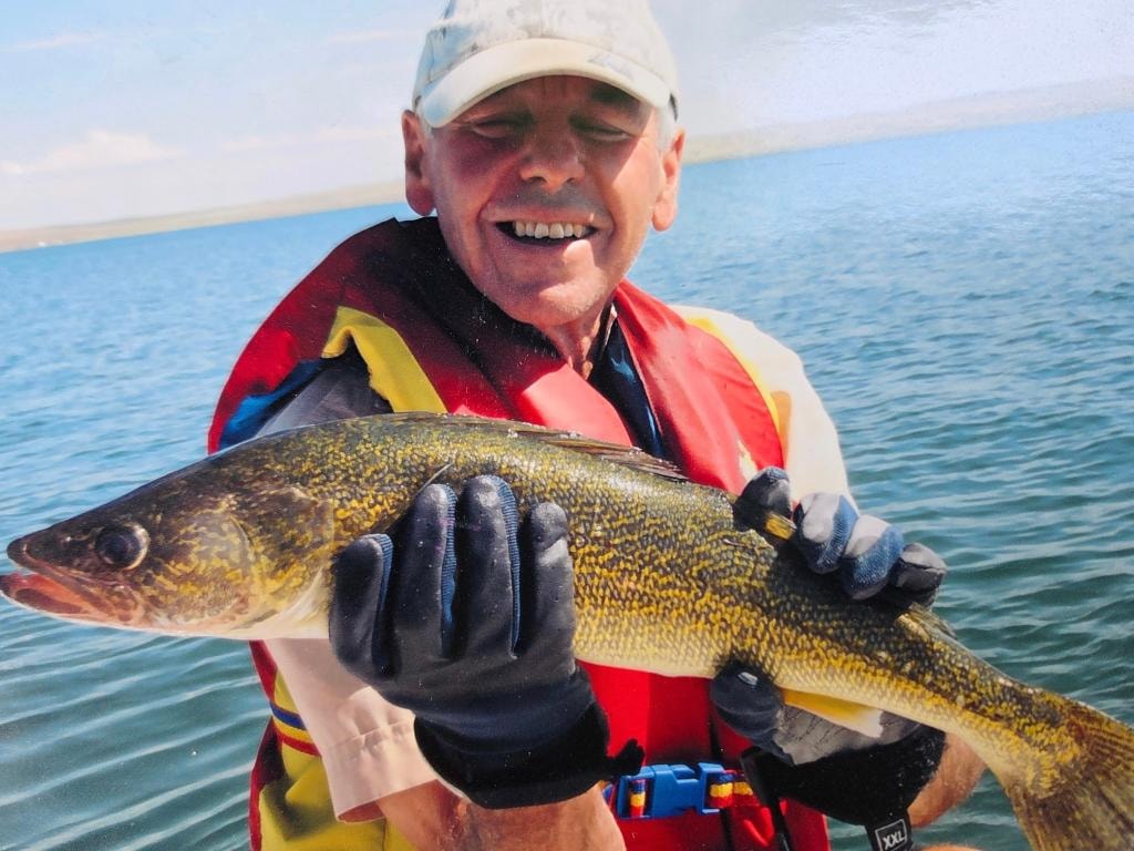 Full day guided fishing on Lake McGregor Alberta